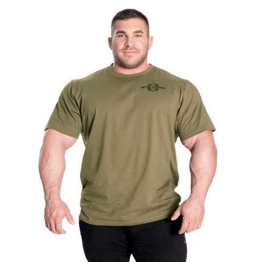 Manhattan Tee Washed Green | Better Bodies