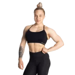 Astoria Seamless Short Bra Black | Better Bodies