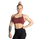 Astoria Seamless Short Bra Sangria Red | Better Bodies