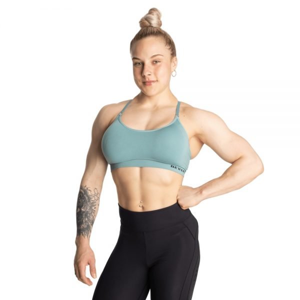 Astoria Seamless Short Bra Teal Green | Better Bodies