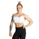 Astoria Seamless Short Bra White | Better Bodies
