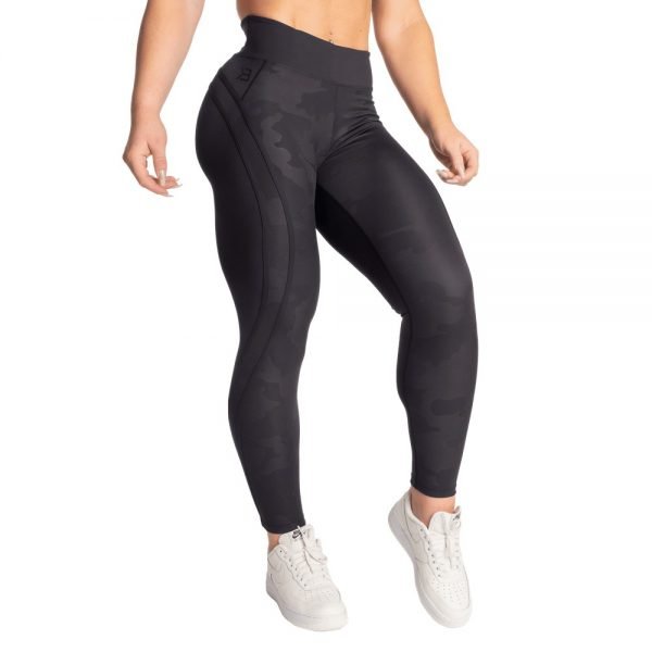 Camo High Tights Black Camo | Better Bodies
