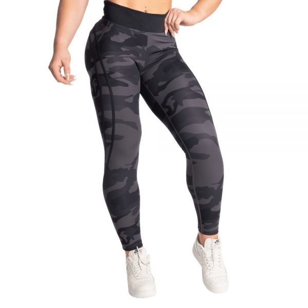 Camo High Tights Dark Camo | Better Bodies