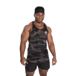 Essential T-Back Dark Camo | Better Bodies