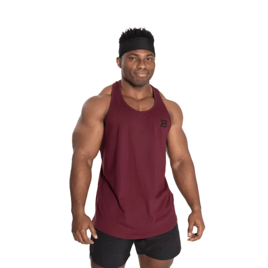 Essential T-Back Maroon | Better Bodies