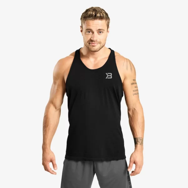 Hamilton Seamless Tank Black | Better Bodies
