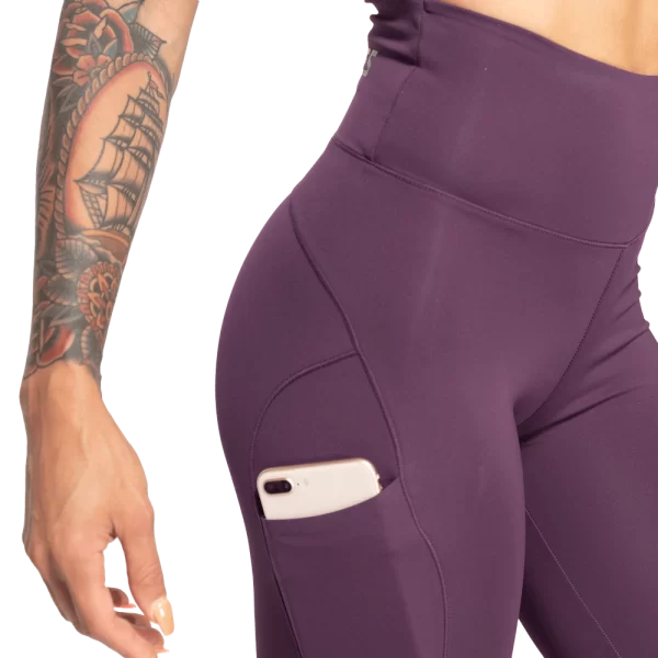 High Waist Leggings Royal Purple | Better Bodies
