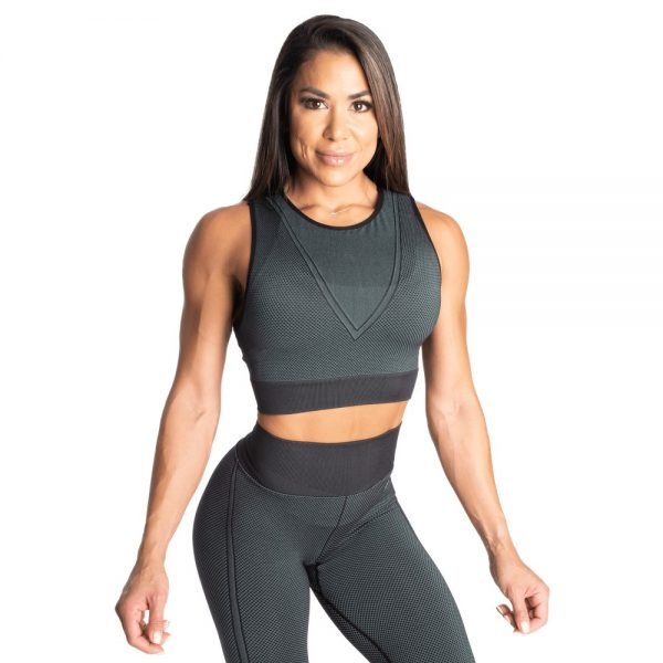 Roxy seamless top Teal Green | Better Bodies