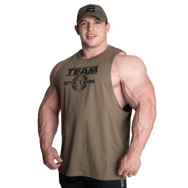 Team BB Tank Washed Green | Better Bodies