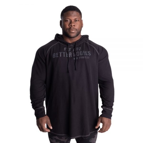 Thermal Hoodie Black | Better Bodies