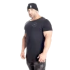 Wide Neck Tee Black | Better Bodies