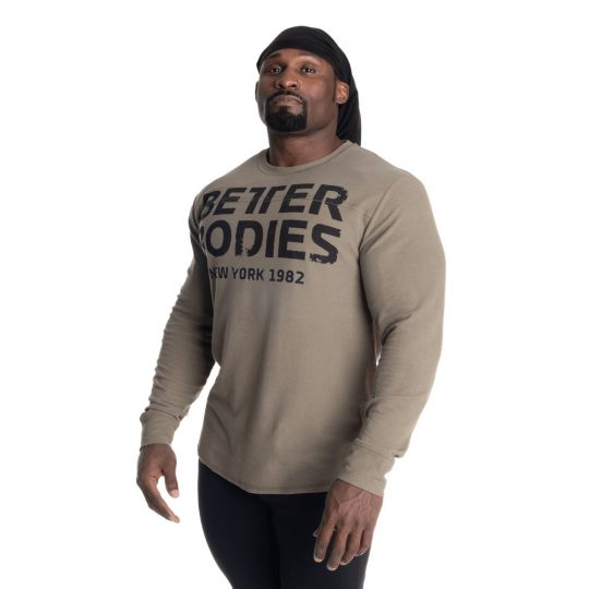 Yoke Thermal LS Washed Green | Better Bodies