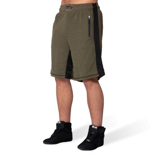 Gorilla Wear Augustine Old School Shorts - Legergroen